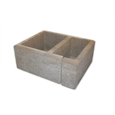 Diephaus Mauerstein Lessia Muschelkalk 50 x 40 x 20 cm (A-E) Diephaus Mauerstein Lessia Muschelkalk 50 x 40 x 20 cm (A-E)