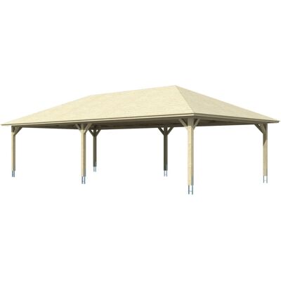 SKANHOLZ - Taunus - 1176 x 634 cm - 380 cm - Carport SKANHOLZ - Taunus - 1176 x 634 cm - 380 cm - Carport