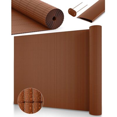 Sol Royal PVC Sichtschutz für Balkon Zaun SolVisionP12 130x300cm Braun Sol Royal PVC Sichtschutz für Balkon Zaun SolVisionP12 130x300cm Braun
