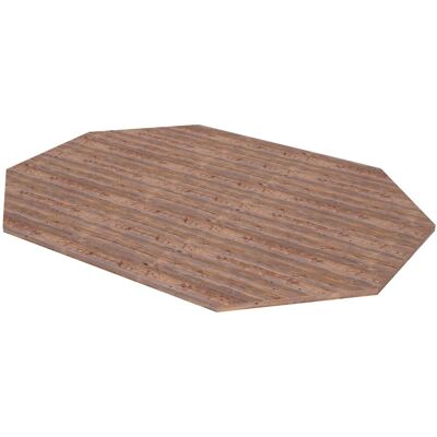 Palmako Fußboden für Holz-Gartenhaus Betty KDI Braun 610 cm x 460 cm Palmako Fußboden für Holz-Gartenhaus Betty KDI Braun 610 cm x 460 cm