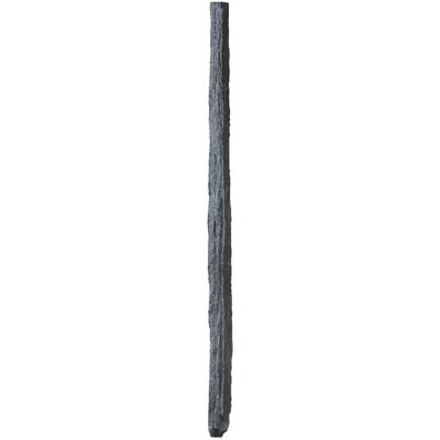 Scherf Schiefer-Palisade ein Gesägtes Ende 200 cm x 12 cm x 10 cm Oxid-Schwarz Scherf Schiefer-Palisade ein Gesägtes Ende 200 cm x 12 cm x 10 cm Oxid-Schwarz