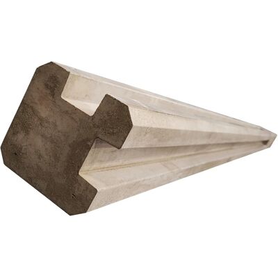 Beckers Betonzaun Eckpfosten Klassik 210 cm Beckers Betonzaun Eckpfosten Klassik 210 cm
