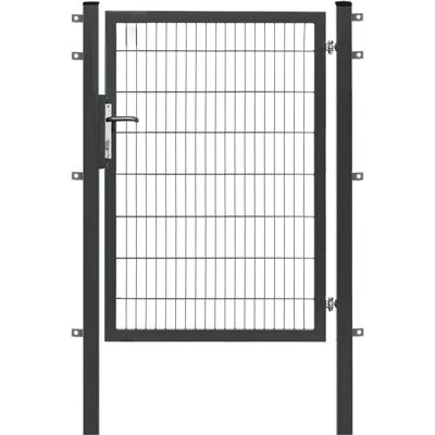 Floraworld Einzeltor Premium Doppelstabmattenfüllung Anthrazit 160 cm x 120 cm Floraworld Einzeltor Premium Doppelstabmattenfüllung Anthrazit 160 cm x 120 cm