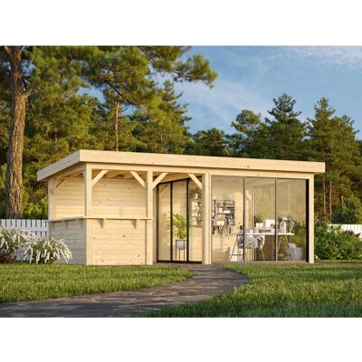 Palmako Pavillon Lenna Set 708 Slide Plus 588 x 300 cm Lackiert Weiß FSC® Palmako Pavillon Lenna Set 708 Slide Plus 588 x 300 cm Lackiert Weiß FSC®