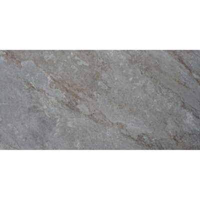 Terrassenplatte Feinsteinzeug Arizona Grau 40 x 80 x 2 cm Terrassenplatte Feinsteinzeug Arizona Grau 40 x 80 x 2 cm