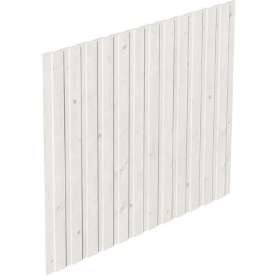 Skan Holz Seitenwand Deckelschalung 230 x 180 cm Fichte Weiß Skan Holz Seitenwand Deckelschalung 230 x 180 cm Fichte Weiß