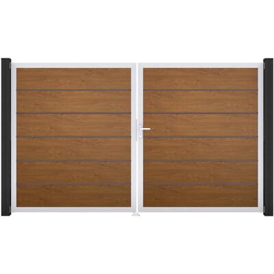 GroJa Tor 2-flg. Basicline Premium Golden Oak EV1 306 cm x 180 cm DIN Rechts GroJa Tor 2-flg. Basicline Premium Golden Oak EV1 306 cm x 180 cm DIN Rechts