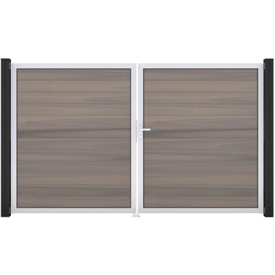 GroJa Solid Steckzaun Tor DIN Rechts EV1 Bi-Color co-extrudiert GroJa Solid Steckzaun Tor DIN Rechts EV1 Bi-Color co-extrudiert