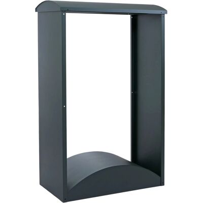 MCW Brennholzlager P77 Metall 160x98x50cm Grün MCW Brennholzlager P77 Metall 160x98x50cm Grün