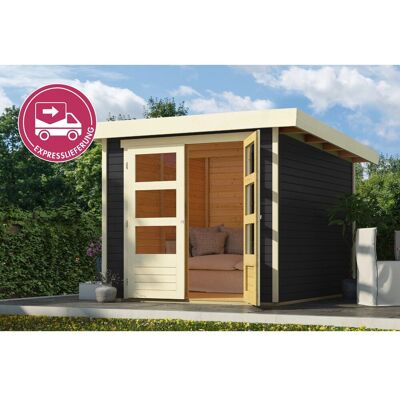 Karibu Express Gartenhaus Speedy A Terragrau 213 cm x 217 cm Karibu Express Gartenhaus Speedy A Terragrau 213 cm x 217 cm