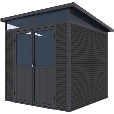 Weide Weide Aluminium & Wpc Gartenhaus 218X218 Cm Anthrazit Weide Weide Aluminium & Wpc Gartenhaus 218X218 Cm Anthrazit