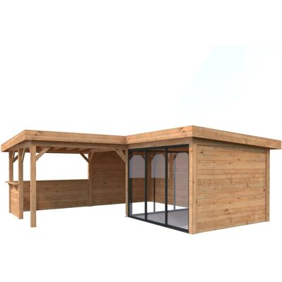 PALMAKO - Lenna Set 409 Slide - 588x588x245 cm - Pavillon PALMAKO - Lenna Set 409 Slide - 588x588x245 cm - Pavillon