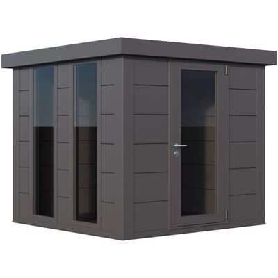 Telluria Gerätehaus Luminato 2424 Anthrazit 238 cm x 238 cm Telluria Gerätehaus Luminato 2424 Anthrazit 238 cm x 238 cm