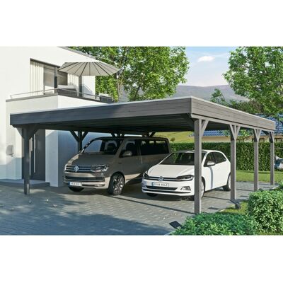 SKANHOLZ - Grunewald - 2-Fahrzeuge - 622x796 cm - Carport SKANHOLZ - Grunewald - 2-Fahrzeuge - 622x796 cm - Carport
