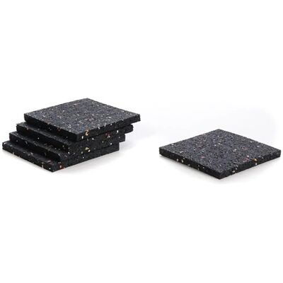 GS Terrassen Gummipad 3 mm x 60 mm x 90 mm 60 Stück GS Terrassen Gummipad 3 mm x 60 mm x 90 mm 60 Stück