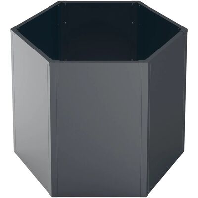Westmann Metall-Hochbeet Varia 6-eckig 100 cm x 100 cm x 77 cm Anthrazit Westmann Metall-Hochbeet Varia 6-eckig 100 cm x 100 cm x 77 cm Anthrazit