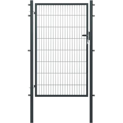 Floraworld Einzeltor für Doppelstabmattenzaun Anthrazit 160 cm x 120 cm Floraworld Einzeltor für Doppelstabmattenzaun Anthrazit 160 cm x 120 cm
