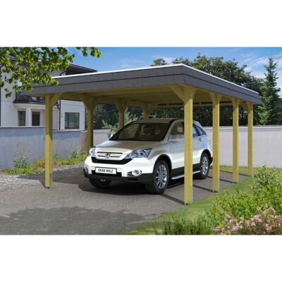 SKANHOLZ Grüner imprägnierter Carport Spreewald - Carport SKANHOLZ Grüner imprägnierter Carport Spreewald - Carport