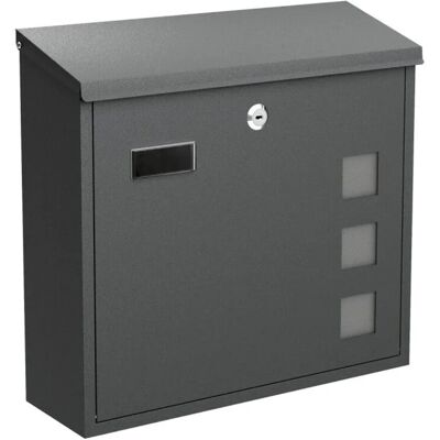 Basi Briefkasten BK 350M Matt Anthrazit Basi Briefkasten BK 350M Matt Anthrazit