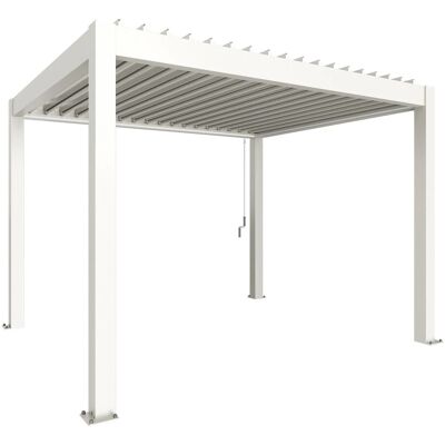 Biohort Pergola 3,5 m x 3 m Weiß Biohort Pergola 3,5 m x 3 m Weiß