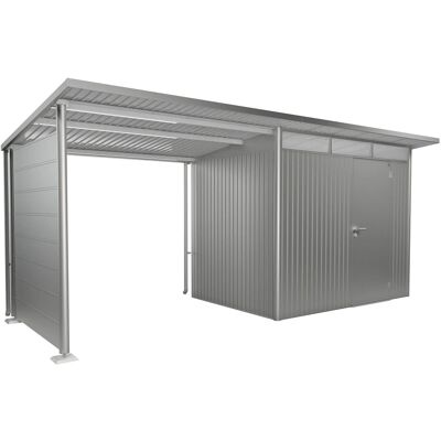 Biohort Seitenwand für Seitendach AvantGarde A2/A6 Silber-Metallic Biohort Seitenwand für Seitendach AvantGarde A2/A6 Silber-Metallic
