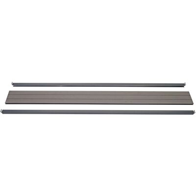 MCW Abschluss-Set für WPC-Sichtschutz Savoie Abschlussprofil Windschutz WPC-Pfosten 180cm Grau MCW Abschluss-Set für WPC-Sichtschutz Savoie Abschlussprofil Windschutz WPC-Pfosten 180cm Grau
