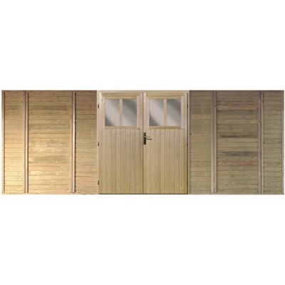 KARIBU Carport - Doppel, holzfarben, 540cm breit - Carport KARIBU Carport - Doppel, holzfarben, 540cm breit - Carport
