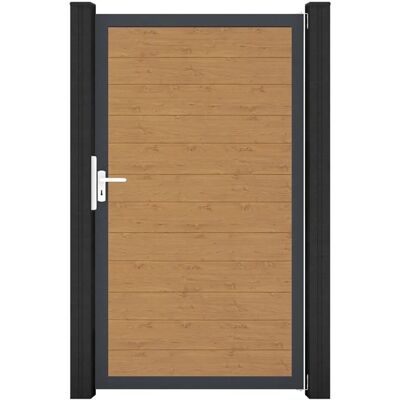 GroJa Tor 1-flg. Basicline Schmal 100 cm x 180 cm Asteiche Natur Rahmen DB703 GroJa Tor 1-flg. Basicline Schmal 100 cm x 180 cm Asteiche Natur Rahmen DB703