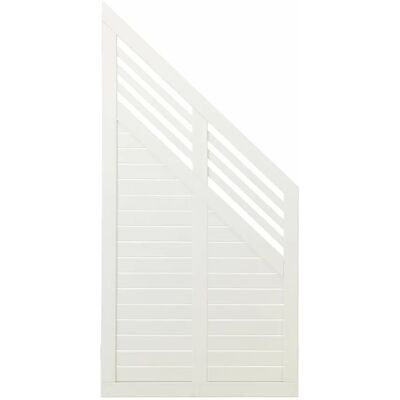 Plus Sichtschutzzaun Decora Nadelholz Weiß 90 cm x 180 /95 cm Plus Sichtschutzzaun Decora Nadelholz Weiß 90 cm x 180 /95 cm