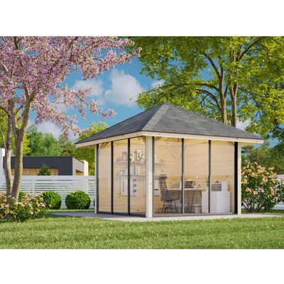 Palmako Pavillon Bianca Set 201 Slide 300 x 300 cm Lackiert Weiß FSC® Palmako Pavillon Bianca Set 201 Slide 300 x 300 cm Lackiert Weiß FSC®