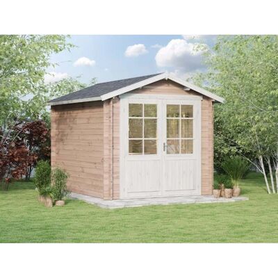 Alpholz - Bremen-28 B - 28 mm - 250x320 cm - Gartenhaus Alpholz - Bremen-28 B - 28 mm - 250x320 cm - Gartenhaus
