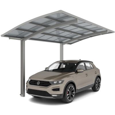 Ximax Alu CarportPortoforte Typ 80 Edelstahl-Look 270 x 556 cm Sonderfertigung Ximax Alu CarportPortoforte Typ 80 Edelstahl-Look 270 x 556 cm Sonderfertigung