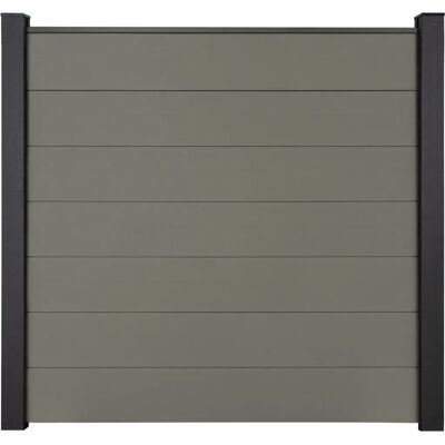 GroJa Solid Grande Steckzaunsystem 180 x 180 cm Grau GroJa Solid Grande Steckzaunsystem 180 x 180 cm Grau