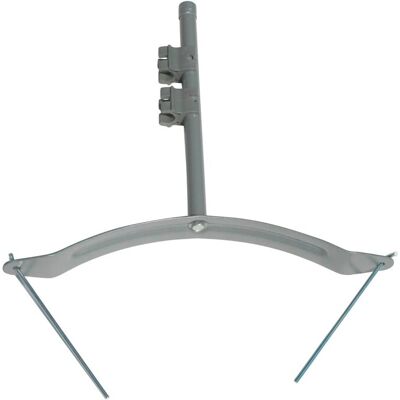 PEDDY SHIELD - Paravent Kombiständer - Gray - Metal - Paravent Stand PEDDY SHIELD - Paravent Kombiständer - Gray - Metal - Paravent Stand