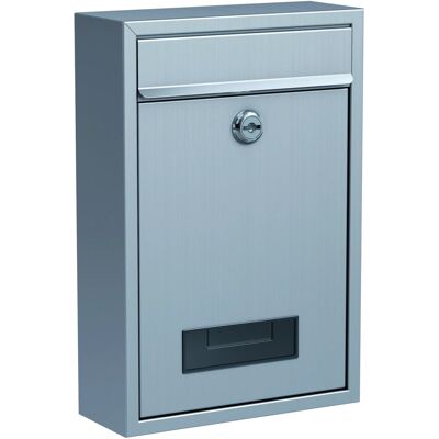 Basi Briefkasten BK 100 Edelstahl 2 Schlüssel Basi Briefkasten BK 100 Edelstahl 2 Schlüssel