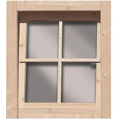 Karibu Dreh/Kippfenster für 28 mm Holz-Gartenhäuser Karibu Dreh/Kippfenster für 28 mm Holz-Gartenhäuser