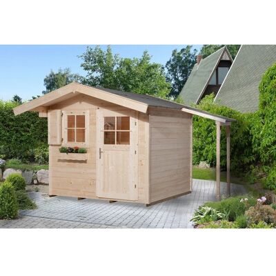 OBI Outdoor Living Holz-Gartenhaus Bozen Flachdach Unbehandelt 367 cm x 274 cm OBI Outdoor Living Holz-Gartenhaus Bozen Flachdach Unbehandelt 367 cm x 274 cm