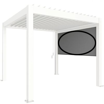 Biohort Sonnenschutzrollo Elektrisch 3,5 m Weiß Biohort Sonnenschutzrollo Elektrisch 3,5 m Weiß