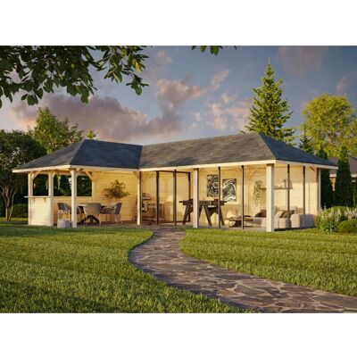 Palmako Pavillon Bianca Set 221 Slide 876 x 588 cm Lackiert Weiß FSC® Palmako Pavillon Bianca Set 221 Slide 876 x 588 cm Lackiert Weiß FSC®