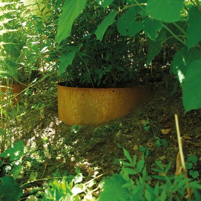 Bellissa Hangpflanzschale Collina Corten Bellissa Hangpflanzschale Collina Corten