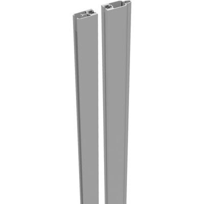 GroJa Adapterleisten Set inkl. Bürstendichtung 180 cm Silbergrau GroJa Adapterleisten Set inkl. Bürstendichtung 180 cm Silbergrau