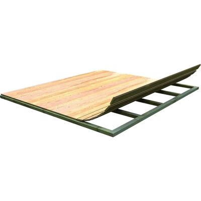 Karibu Fußboden für Sockelmaß 2,34 m x 3,52 m Karibu Fußboden für Sockelmaß 2,34 m x 3,52 m