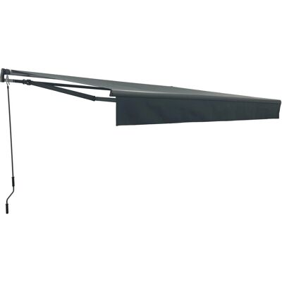 Garden Pleasure Gelenkarmmarkise 20 cm x 200 cm x 295 cm Anthrazit Garden Pleasure Gelenkarmmarkise 20 cm x 200 cm x 295 cm Anthrazit