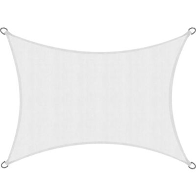Sol Royal SolVision PS9 Sonnensegel 200x300cm rechteckig Weiß PE Sol Royal SolVision PS9 Sonnensegel 200x300cm rechteckig Weiß PE