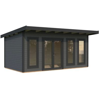 Palmako Holz-Gartenhaus Aurelia Pultdach Lackiert 530 cm x 300 cm 15,2 m² Palmako Holz-Gartenhaus Aurelia Pultdach Lackiert 530 cm x 300 cm 15,2 m²