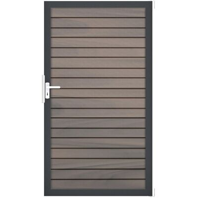 GroJa Steckzaun-Tor Solid-Rhombus 1-flg. DB703 Universal-DIN Bi-Color Co-Ex. GroJa Steckzaun-Tor Solid-Rhombus 1-flg. DB703 Universal-DIN Bi-Color Co-Ex.
