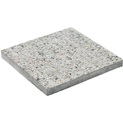 Diephaus Waschbetonplatte Weiß 50 x 50 x 4 cm Diephaus Waschbetonplatte Weiß 50 x 50 x 4 cm