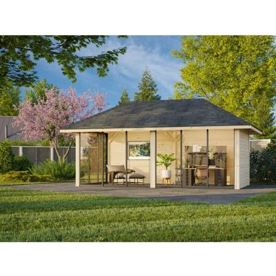 Palmako Pavillon Bianca Set 202 Slide 588 x 300 cm Lackiert Weiß FSC® Palmako Pavillon Bianca Set 202 Slide 588 x 300 cm Lackiert Weiß FSC®