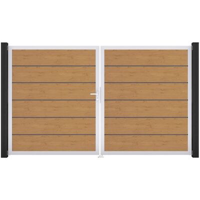 GroJa Tor 2-flg. Basicline Premium Asteiche Natur EV1 306 cm x 180 cm DIN Links GroJa Tor 2-flg. Basicline Premium Asteiche Natur EV1 306 cm x 180 cm DIN Links