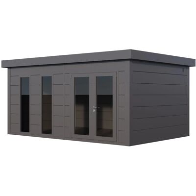 Telluria Gerätehaus Luminato 5436+ Anthrazit 538 cm x 358 cm Telluria Gerätehaus Luminato 5436+ Anthrazit 538 cm x 358 cm